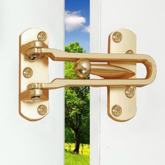 Source Unknown Other - Source Unknown Gold Door Security Latch